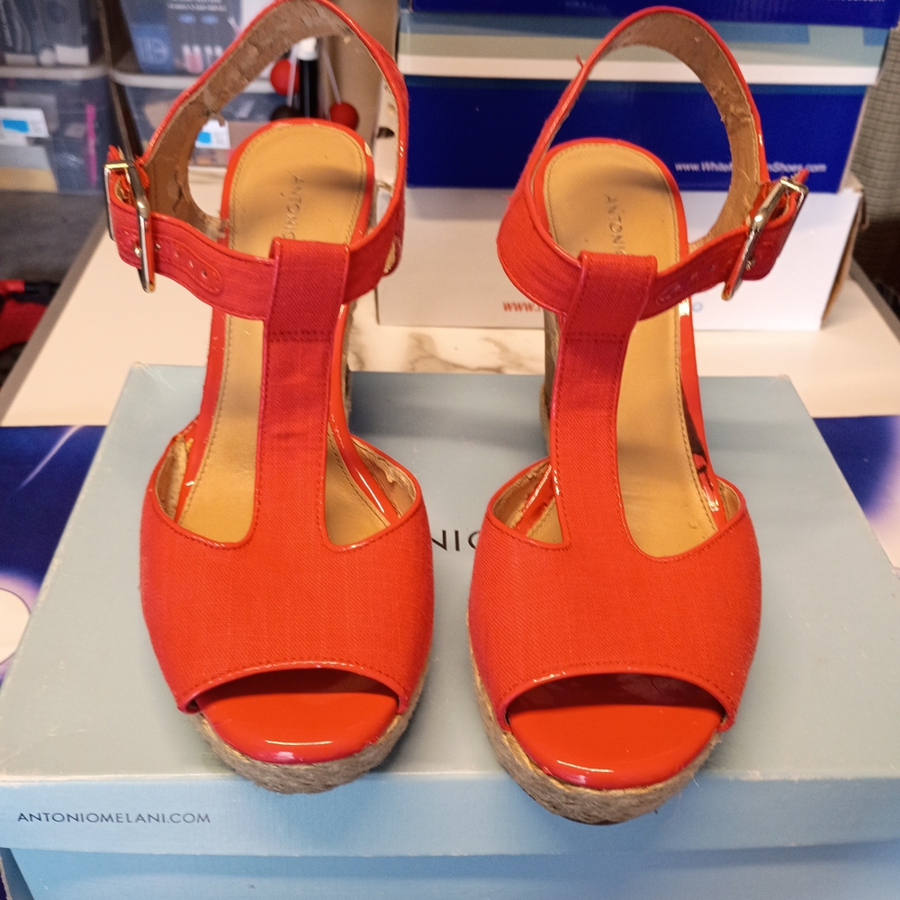 Antonio Melani Women's Orange Sandals